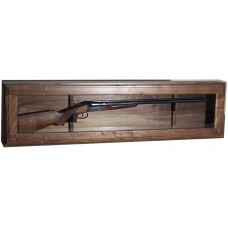 #305-W Solid Black Walnut Wall Mount Gun Rack